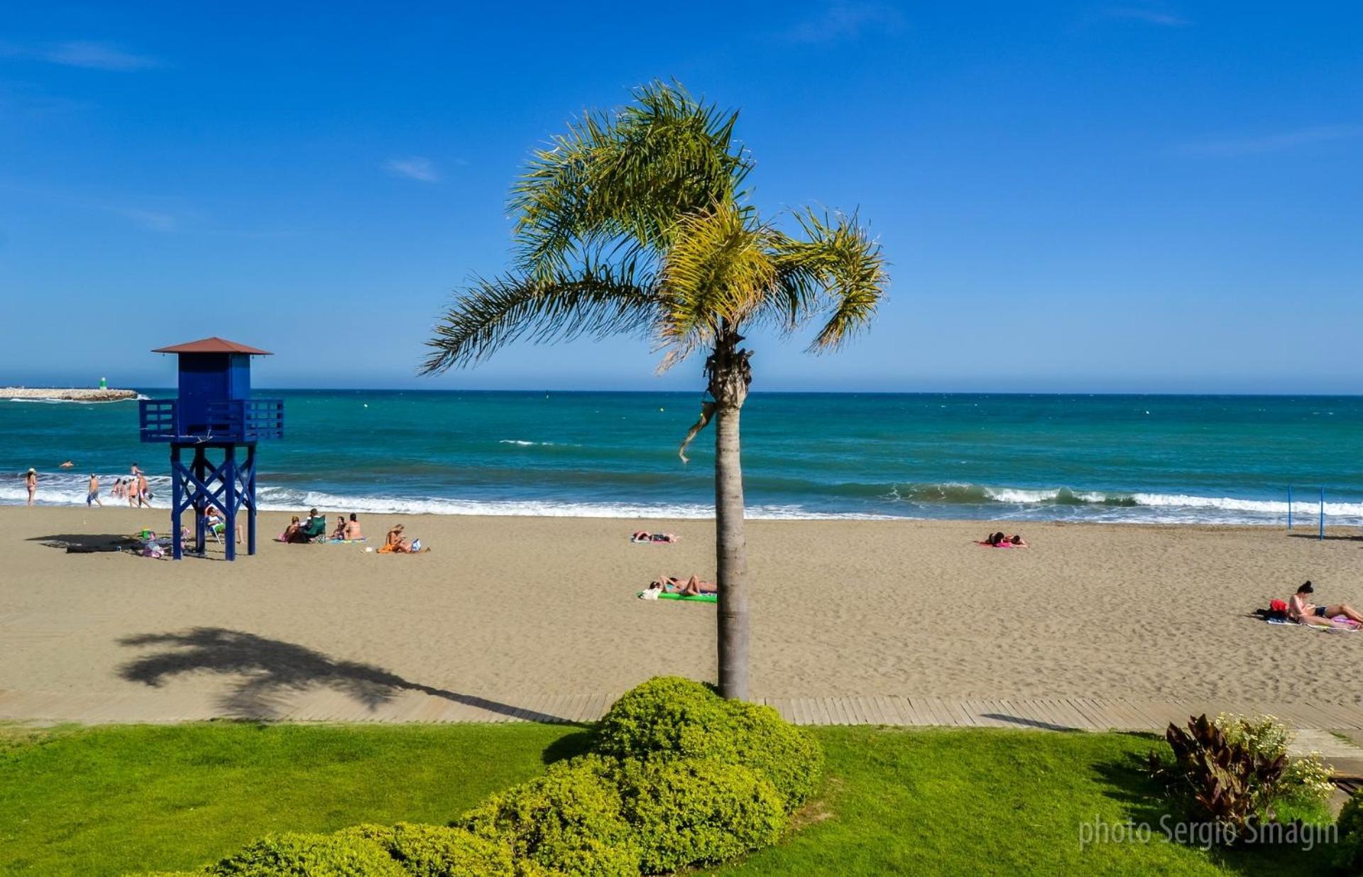 714 Iris Apartamento - Vista Al Mar - Cerca De Tren, Restaurantes, Tiendas - Playa A 10 Min Caminando Benalmádena Zewnętrze zdjęcie