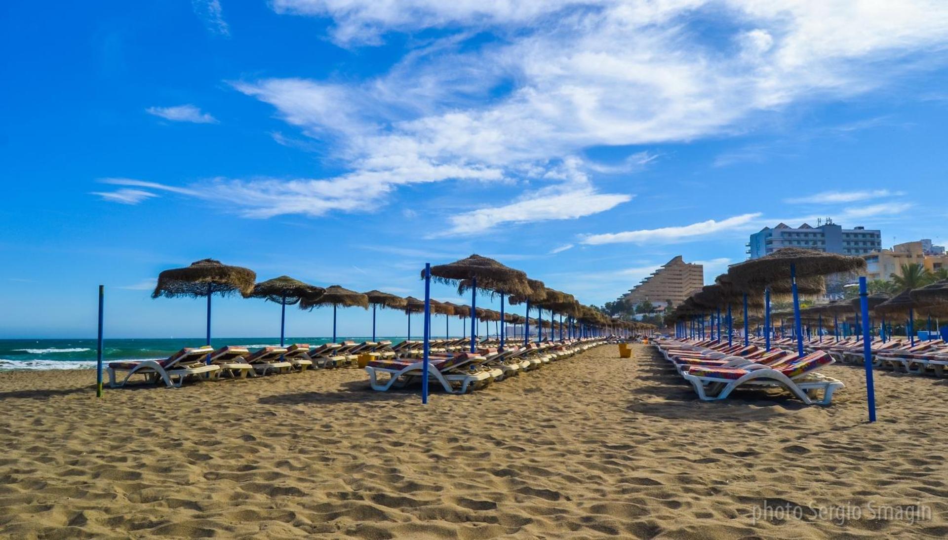 714 Iris Apartamento - Vista Al Mar - Cerca De Tren, Restaurantes, Tiendas - Playa A 10 Min Caminando Benalmádena Zewnętrze zdjęcie